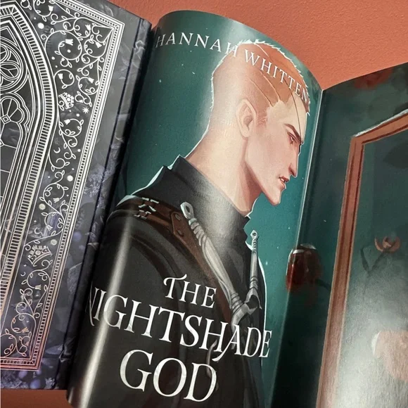 The Nightshade God Book by Hannah Whitten Fairyloot Exclusive Edition Signed